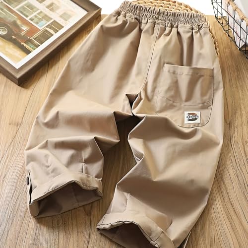 Boys Girls Sweatpants Casual Soft Cargo Pants Kids Trendy Preppy School Uniform Sports Athletic Pants Elastic Waisted4