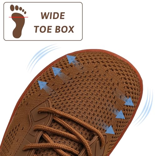 Womens Running Shoes Slip on Barefoot Walking Comfortable Breathable Wide Toe Shoes Ladies Trainer2