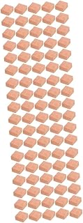 COHEALI Mini Blocos De Tijolos Simulados Mini Artesanato Decoração De Mão 120 Pcs Pequenos Tijolos Miniaturas Para Artesanato Mini Tijolos Conjuntos De Construção Argila Vermelha Telhas