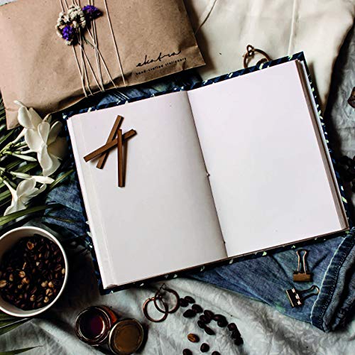 Journal A5 fait main gris uni carnet de notes de qualité supérieure - 4