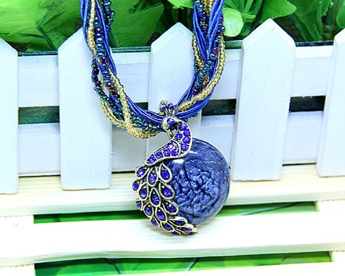 Pendentif phénix opale de style rétro : finitions soignées pour bijou d'exception - 3