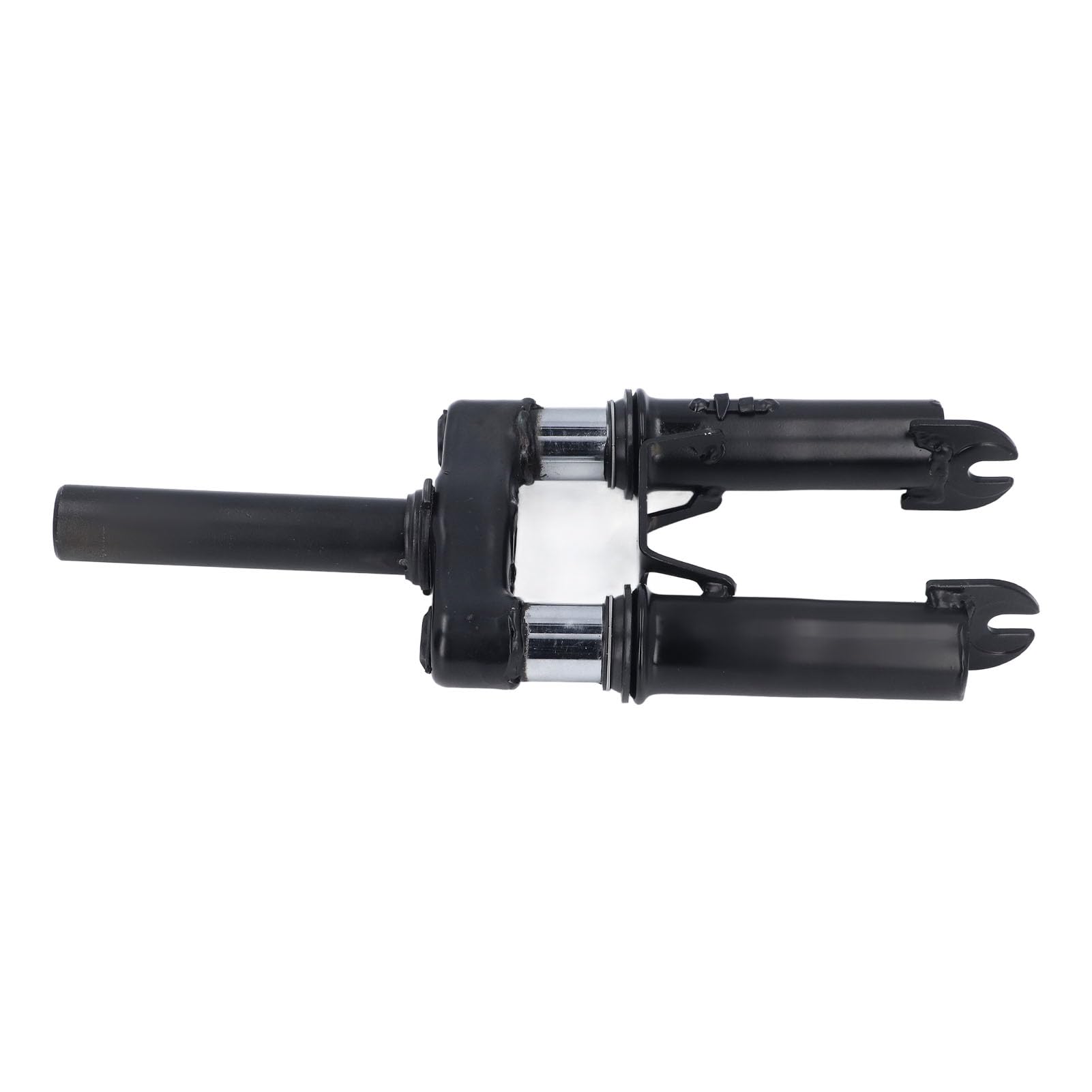 Suspensión delantera de 14 pulgadas para scooter eléctrico, estructura de acero, reducción de video para conducción cómoda, amortiguación con inflado,