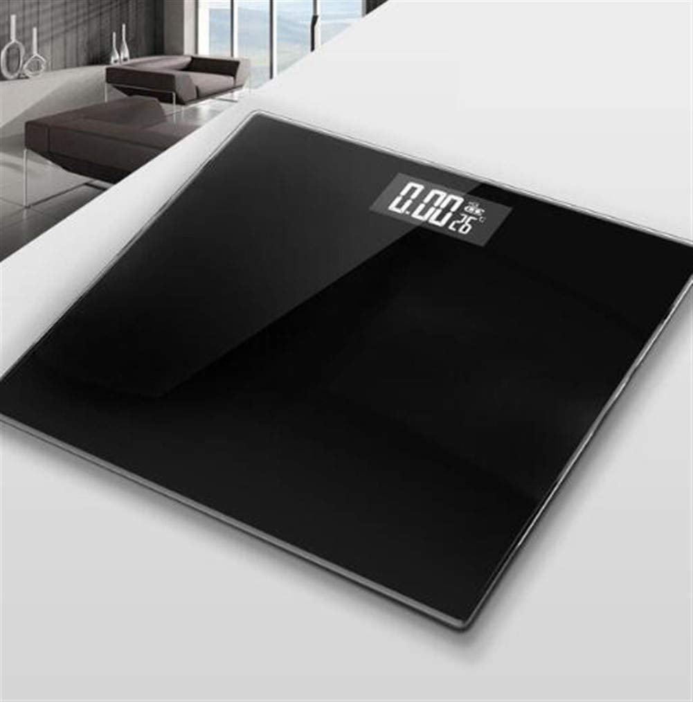 Balance de Salle de Bain Professionnelle avec écran rétro-éclairé, pesant 400 LB, Mesure précise et Durable (Couleur : Chargement USB) (Paragraphe Batterie)