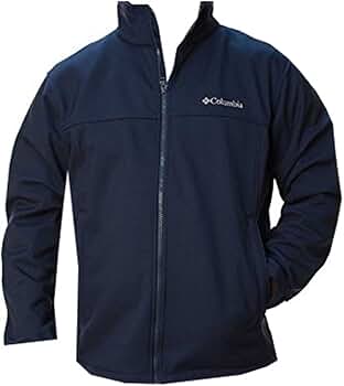 【美品 高機能】US Columbia OMNI-SHIELD ソフトシェル Columbia Men Omni-Shield Mt. Village Softshell Jacket (S, Navy) at