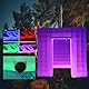 SAYOK Aufblasbares Fotostand-Gehäuse mit LED-Licht und Luftgebläse | 2.5m tragbares Fotostand-Kulissenzelt für Party-Hochzeits-Event (Two Door)