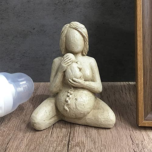 Estatua Mujer Embarazada Gran Madre para Decoración miniatura 2