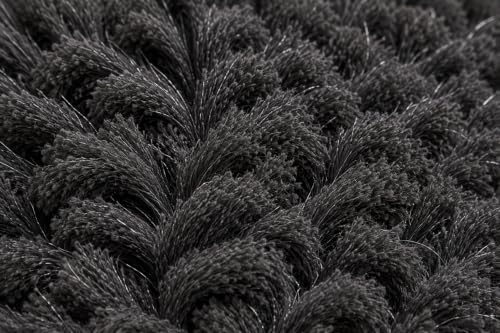 Image of Shaggy Carpet 3x5 Ft for Living Room & Bedroom (Grey)