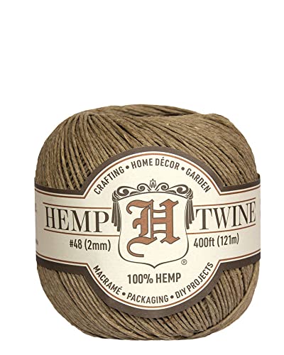 #48 Hemp Twine Ball Natural 400FT/121M