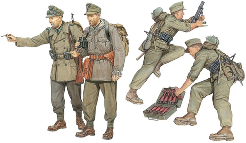 Amazon | ドラゴン 1/35 ドイツ 山岳兵 1940-1941 プラモデル