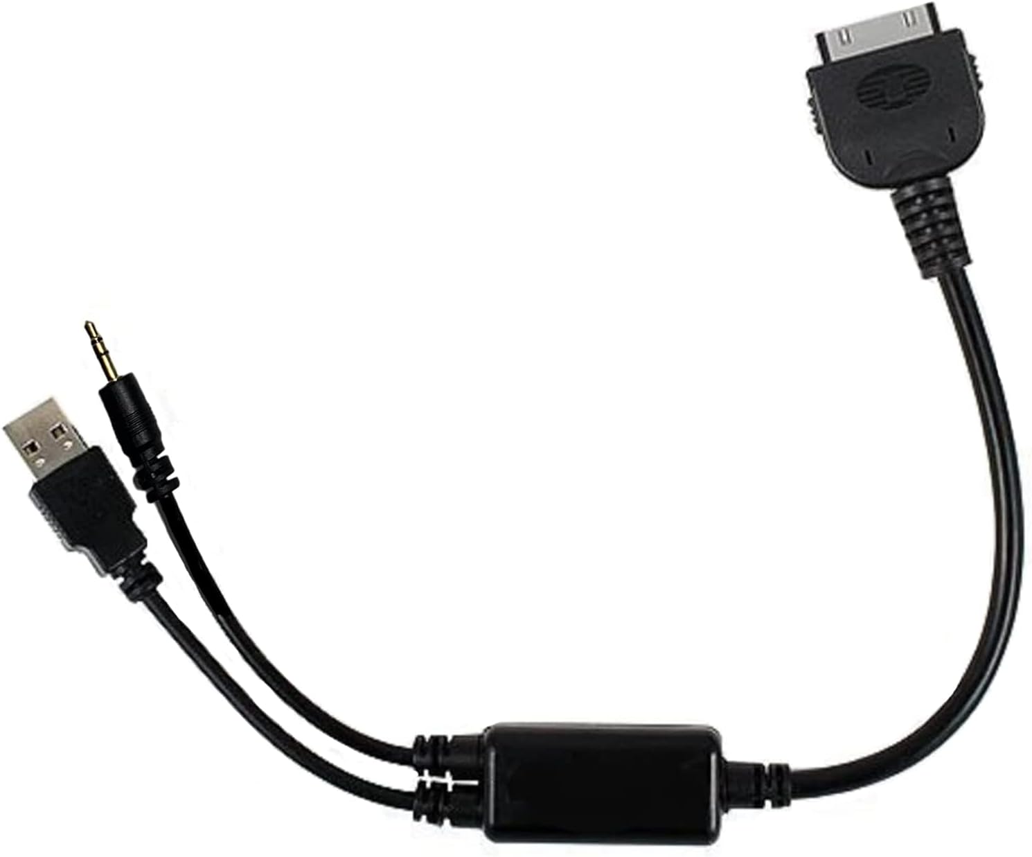 Car AUX Charging Cable Compatible with Mini KIA Hyundai, USB 3.5mm Jack Audio Adapter for i4 Pod
