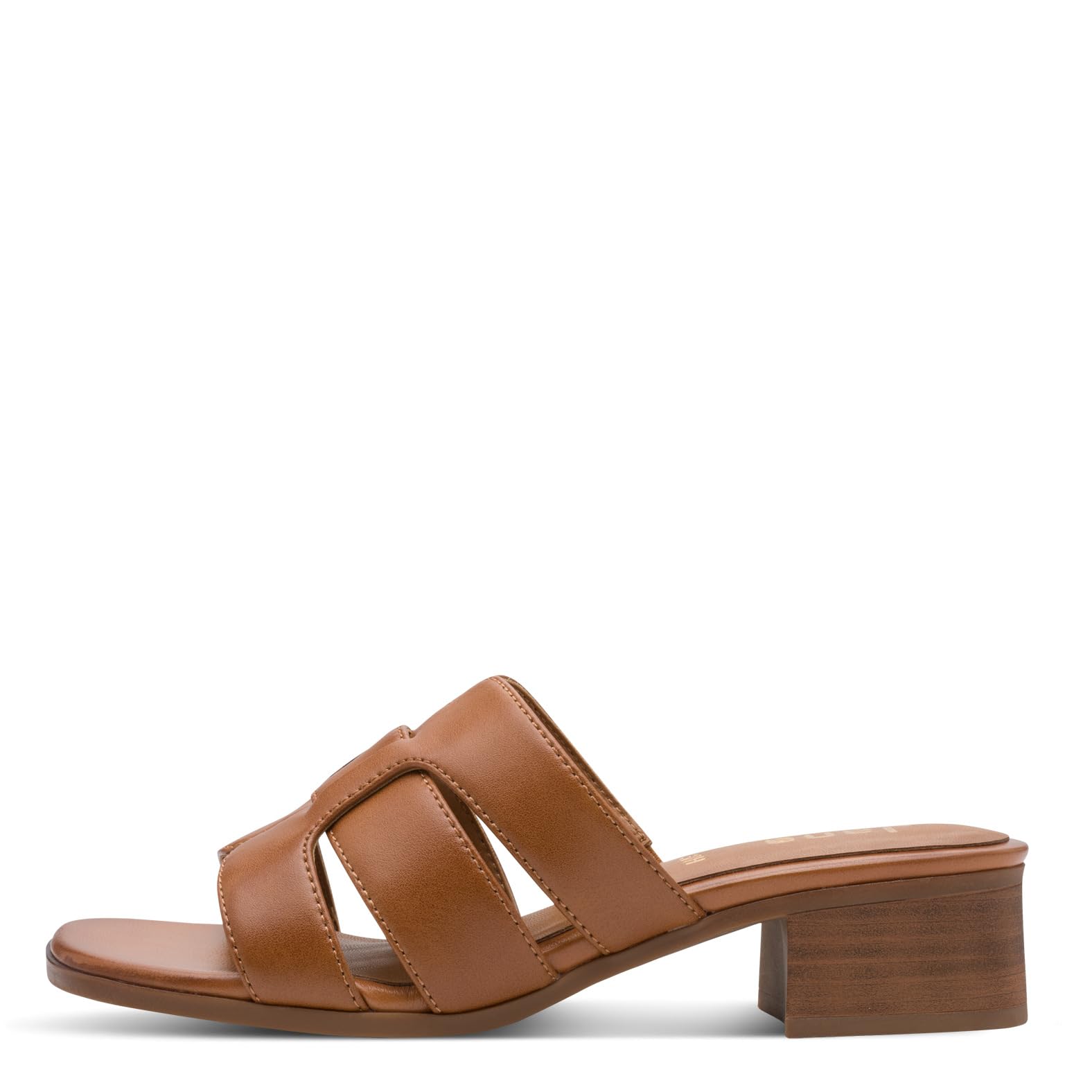 Jana Softline Leather Mule Heel 8-27766-46, Sandali con Tacco Donna
