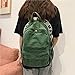 Laptop Backpack for Women Travel Canvas Backpack for Women Vintage Green Aesthetic Backpack for School