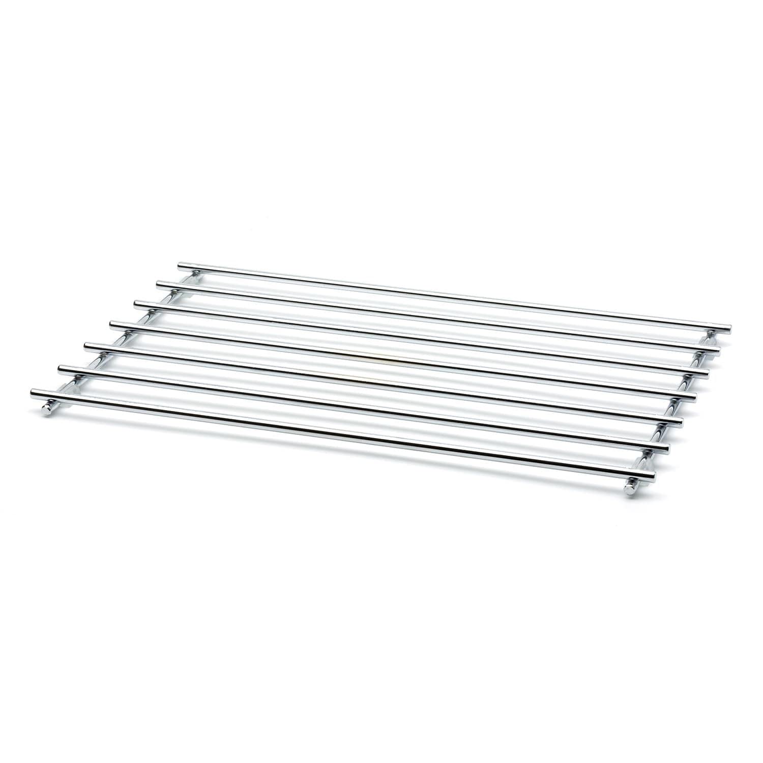 Ckb Ltd Silver Ckb Ltd® Medium Rectangular Metal Trivet Chrome Steel - Premium Worktop Saver Work Surface Protector Metal Mat For Resting Hot Cooking Pots & Pan 40 X 24Cm