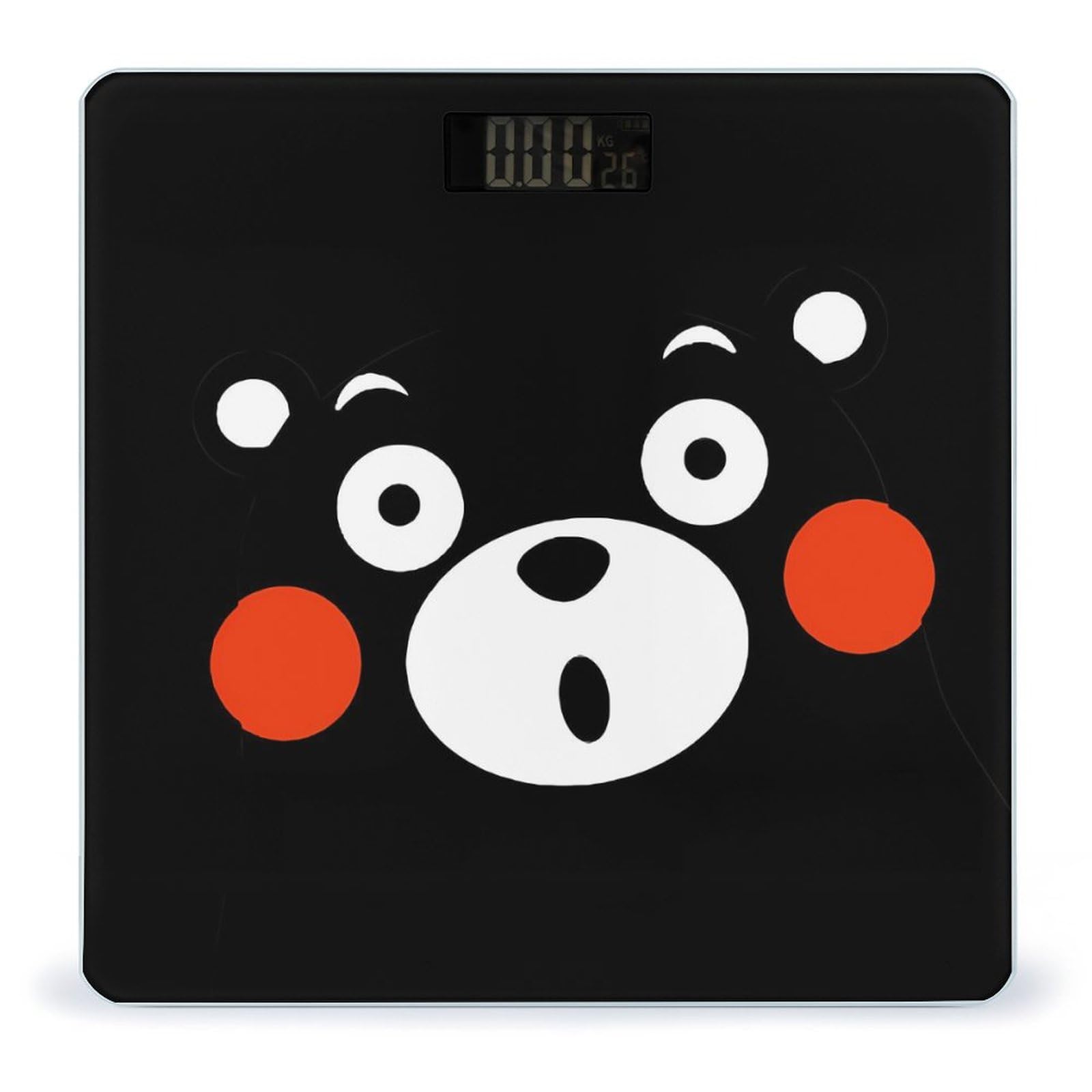 Amazon.co.jp: くまモン 体重計 高精度 ボディスケール 電源自動ON OFF