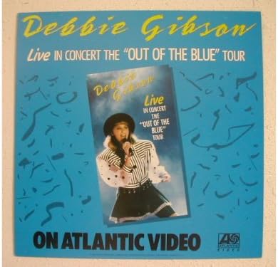 Debbie Gibson Poster Live In Concert Late 80s shot