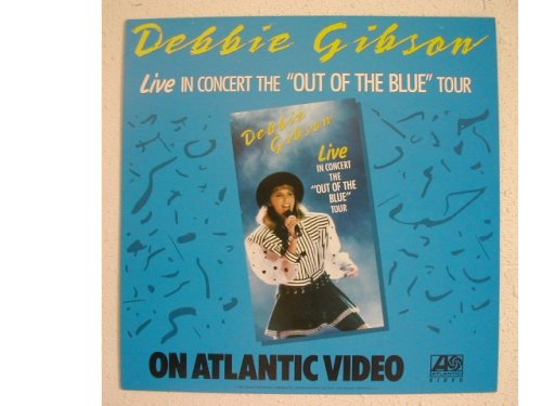 Amazon.com: Debbie Gibson Poster Live In Concert Late 80s shot