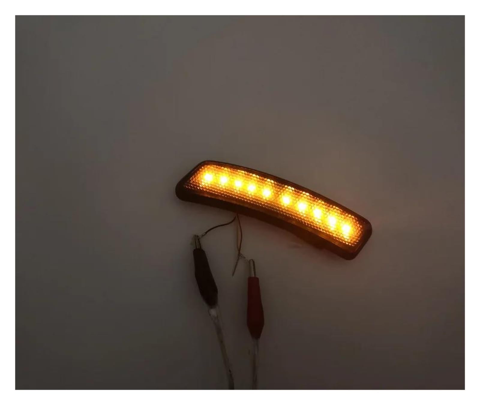 FRENO TRASERA LED Luz LED Universal Cejas Rueda Coche Luz Posición Lateral Luz Circulación Diurna DRL Amarilla Intermitentes Con Función Reflexión