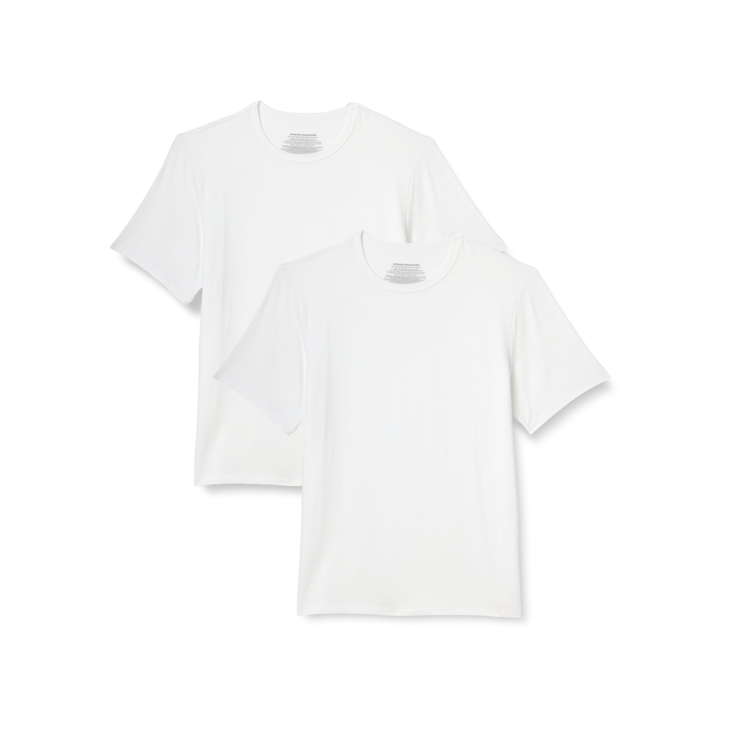 Amazon Essentials Herren Kurzärmliges Unterhemd aus Superweichem Modal