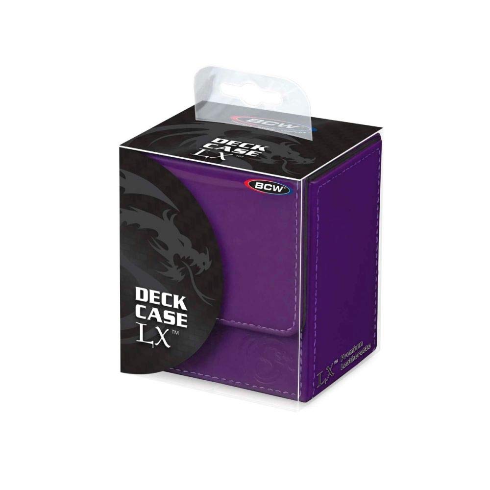BCW Supplies BCW 1-Dclx-Pur Deck Case LX, Purple : Amazon.ca: Toys