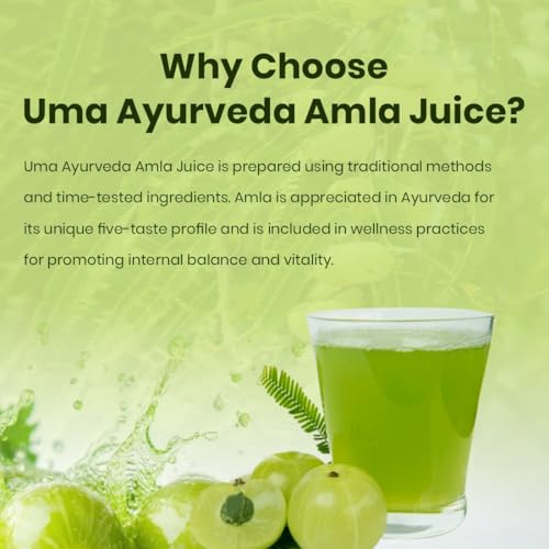 Image of Uma Ayurveda Amla Juice 1000 ML Pack of 1