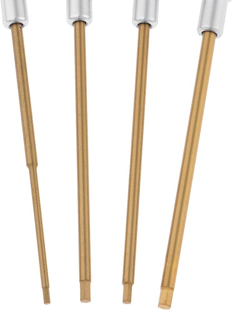 Car Driver Wrench Set, 4 1.5mm-3mm, Black