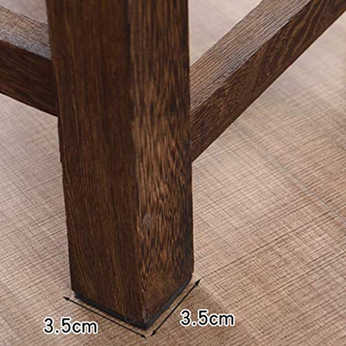 Taburete de madera maciza MU banco de sofá de 25 cm para rincón de lectura 5