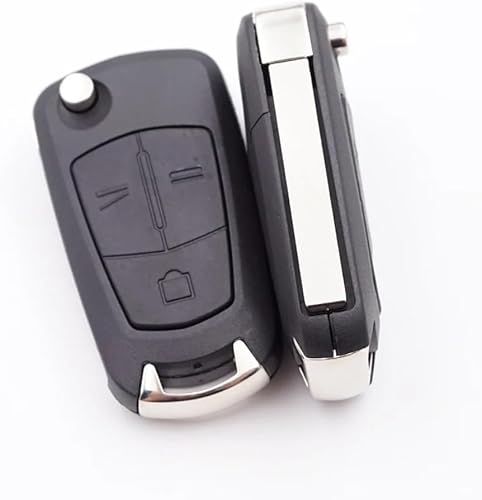 Miniatura 3 de Fundas para llaves de coche para Vauxhall Opel Corsa Astra Vectra Zafira, 2 botones plegables para llave de coche