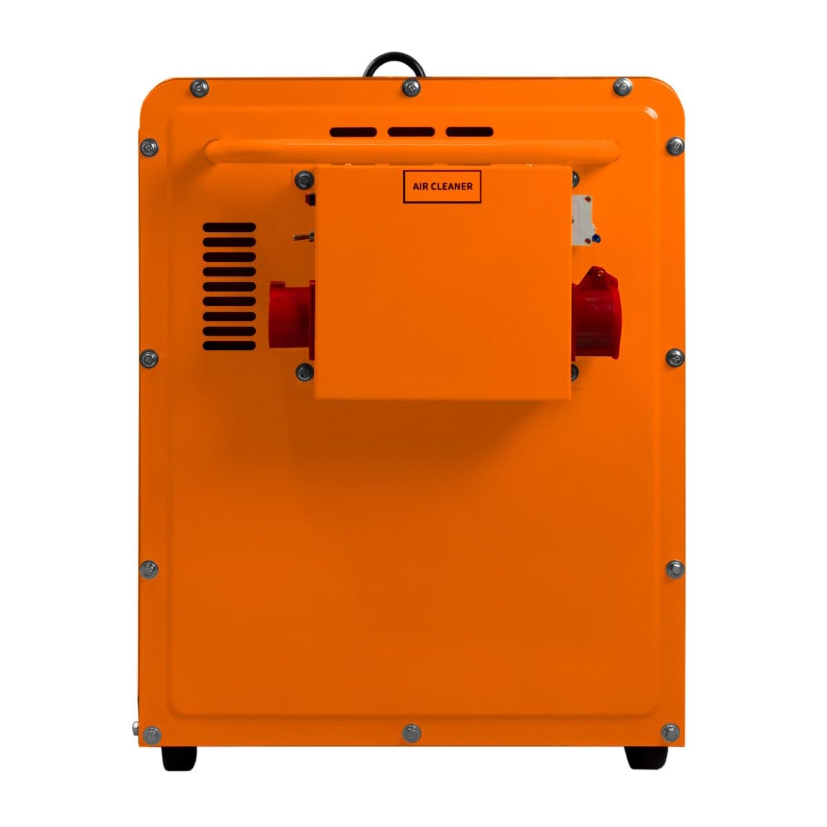 Generatore Diesel Silenzioso Trifase ATS 6.5kVA 6500W 13HP 230V 400V Avvio Elettrico Telaio Chiuso Potenza di Emergenza 4 Ruote Acciaio Verniciato a Polvere Nera 20L Capacità Kit Attrezzi & Imbuto