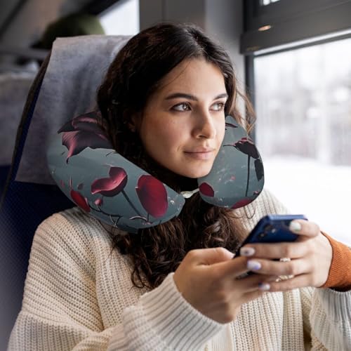 Almohada de espuma viscoelástica para cuello tamaño único miniatura 7