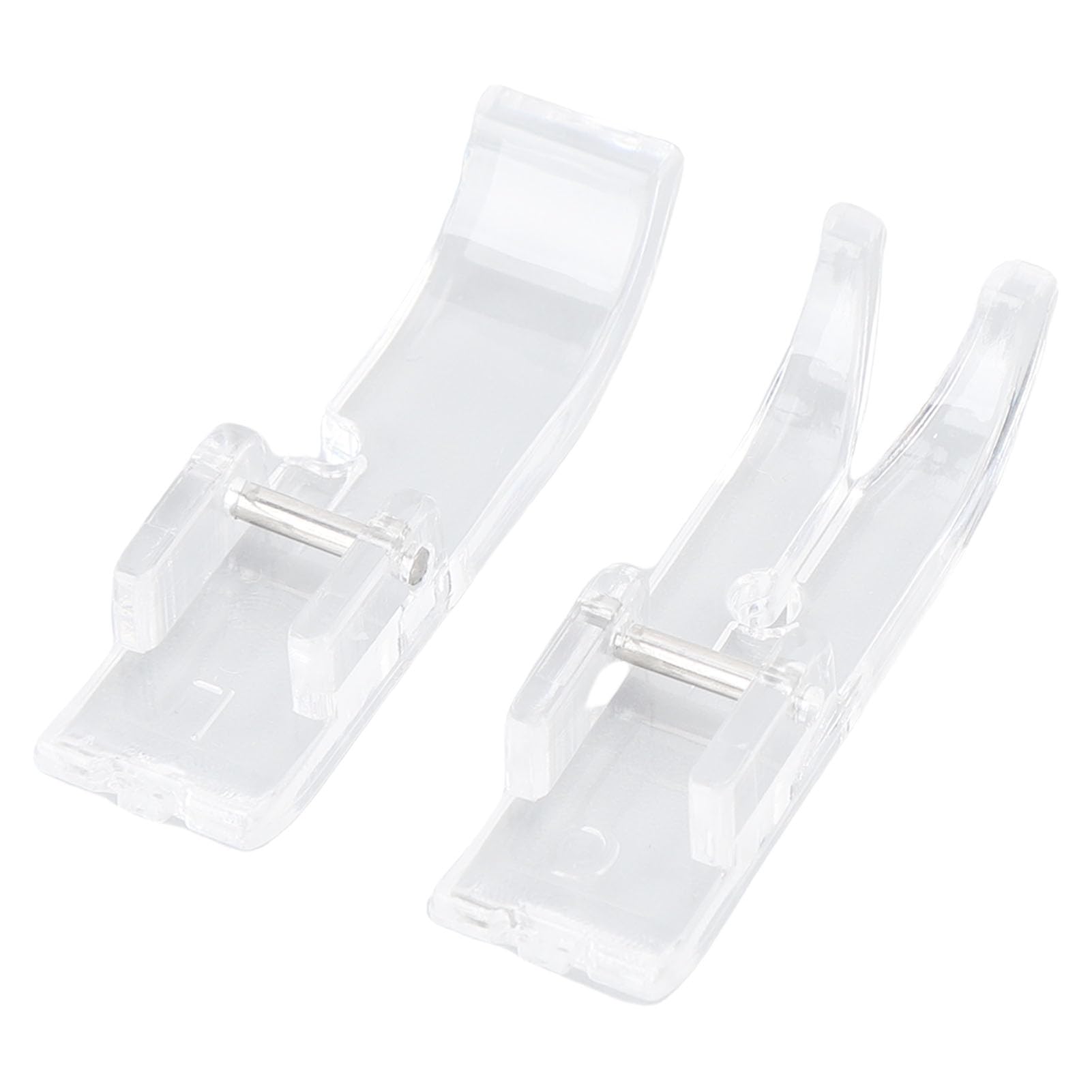Jelquix 2PCS Presser Feet, Sewing Machine Presser Foot Replacement with 10mm Width Right Center Open Type, Compatible with 2250 2259 8280 3221 3223