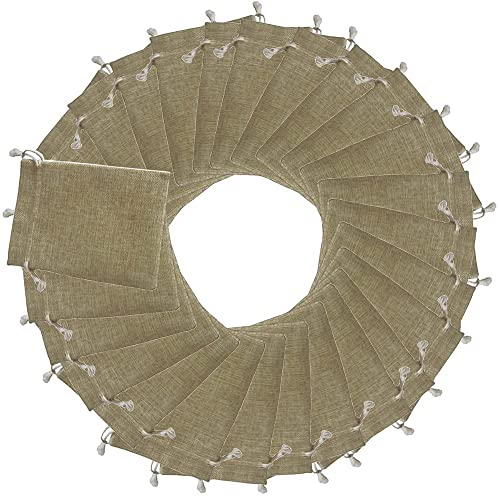 Tucireat Sacchettini Juta 30 Pezzi Sacchetti Yuta