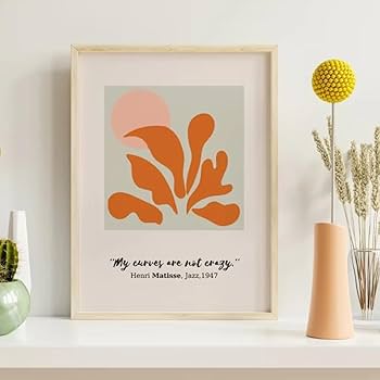 Amazon.co.jp: アンリ・マティス オレンジリーフポスター アンリ