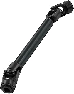 RCMYou RC Crawler Drive Shaft 95-137MM Upgrades for 1/10 Axial SCX10 SCX10 II 90046 SCX10 III AXI03007 TRX4 D90,Universal Driveshaft,Steel Full Metal Axles Part Hop-Ups,Black