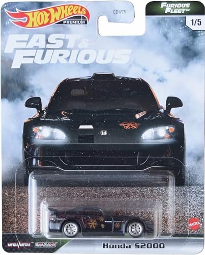 Hot Wheels Youth Fast & Furious Honda S2000, Furious Fleet 1/5, Black