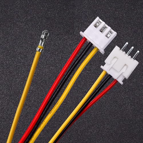 Image of 560PCS 2.54mm JST-XH Connector Kit 2.54mm 2 /3 /4 /5 /6 Pin Housing Female and Male Adapter Cable Connector Plug,JST Connector Female Pin Head Connector Adapter Plug