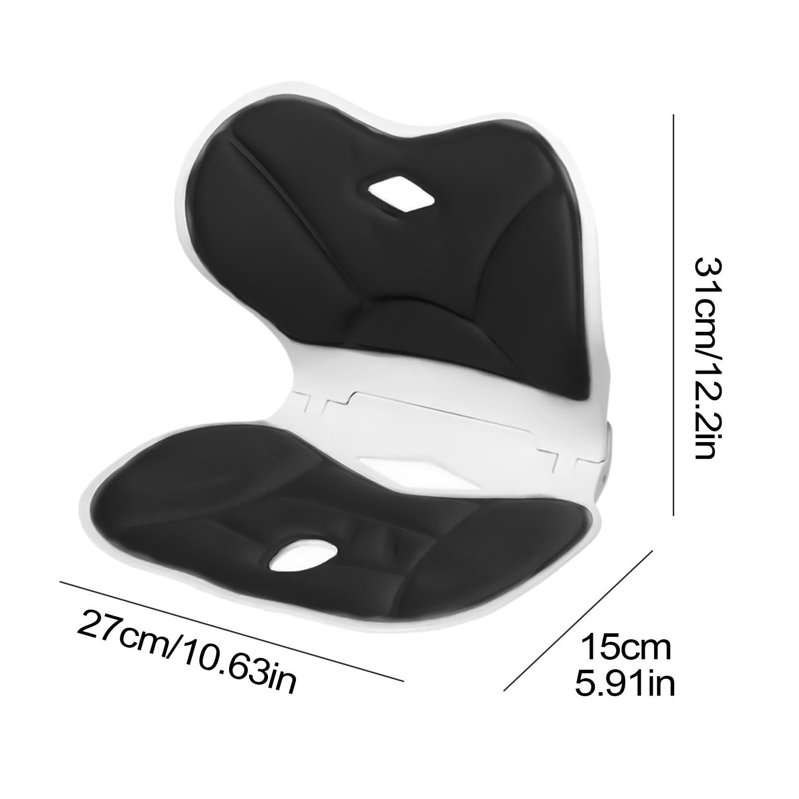 Cojín Para Asiento Cojín De Soporte Lumbar | Almohadilla Ergonómica Portátil Para Sentarse En Casa Oficina Coche Sofá Camión Silla De Ruedas Y Viajes
