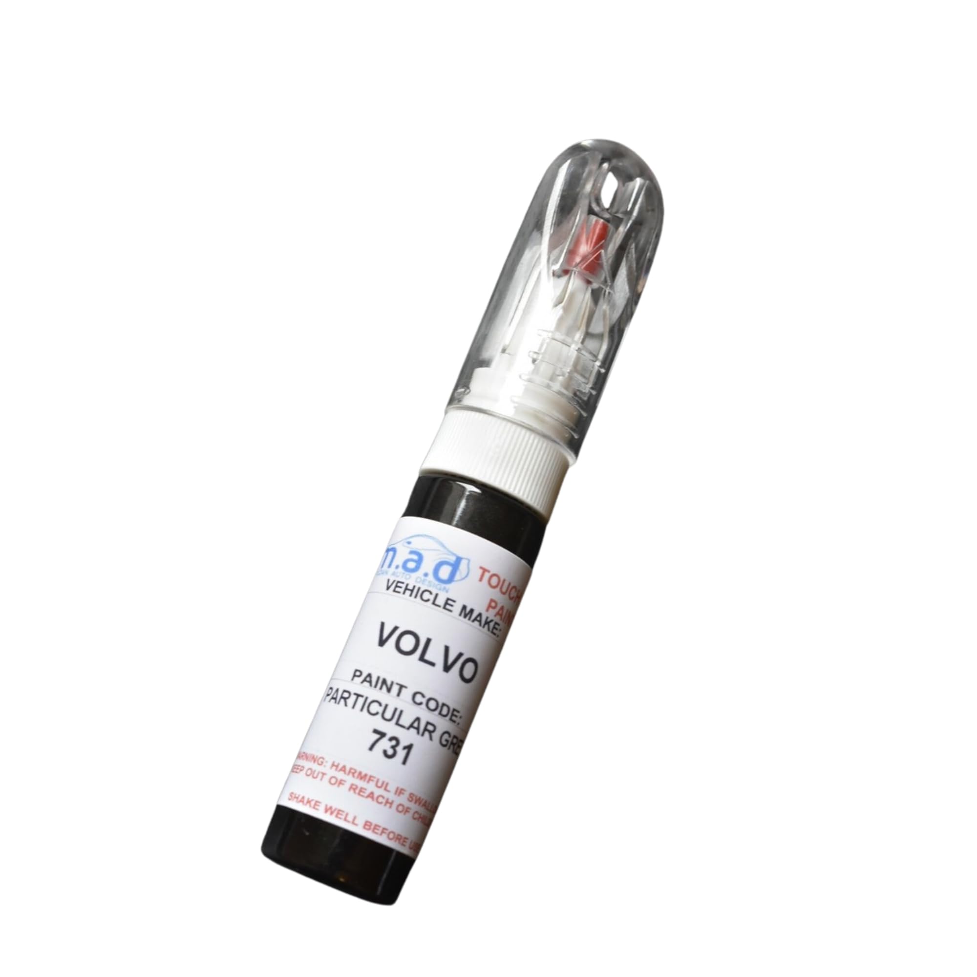 M.a.d Myldan Auto Design Just Paint Touch Up Car Paint 20Ml Pen For Volvo Particular Grey 731 (Just Paint)