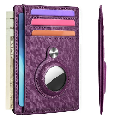 Slim Minimalist Wallet with AirTag Holder - $9.99 (38% Off) - Image 2