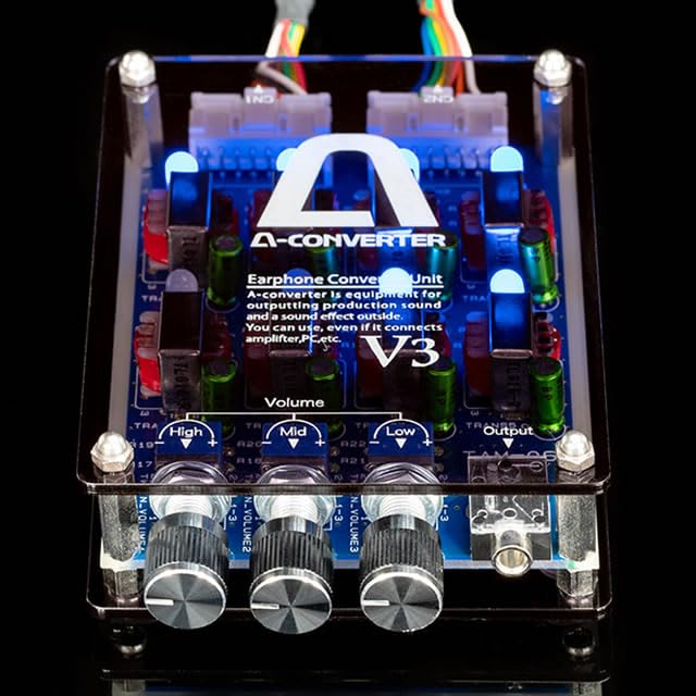 A-コンバーター　イヤホンコンバーター V3　8ch Amazon | A-コンバーターV3 【8ch】 高音・中音・低音を個別で