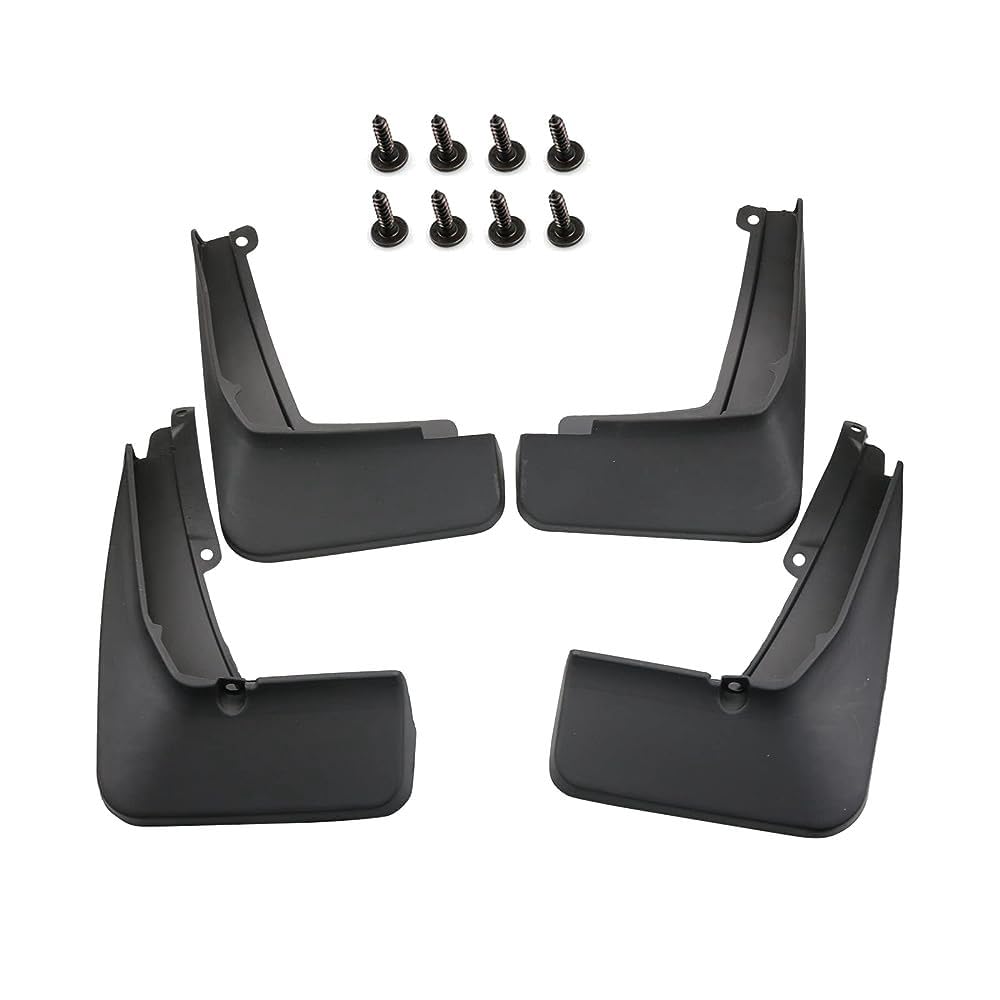 2021-2025 2026 ID.4 Mud Flaps Splash Guards for VW ID.4 Accessories No Drilling/Tape Mudflaps Wheel Liner Fenders Compatible with 2021 2022 2023 2024 2025 2026 VW Volkswagen ID.4 Standard/Pro/Pro S