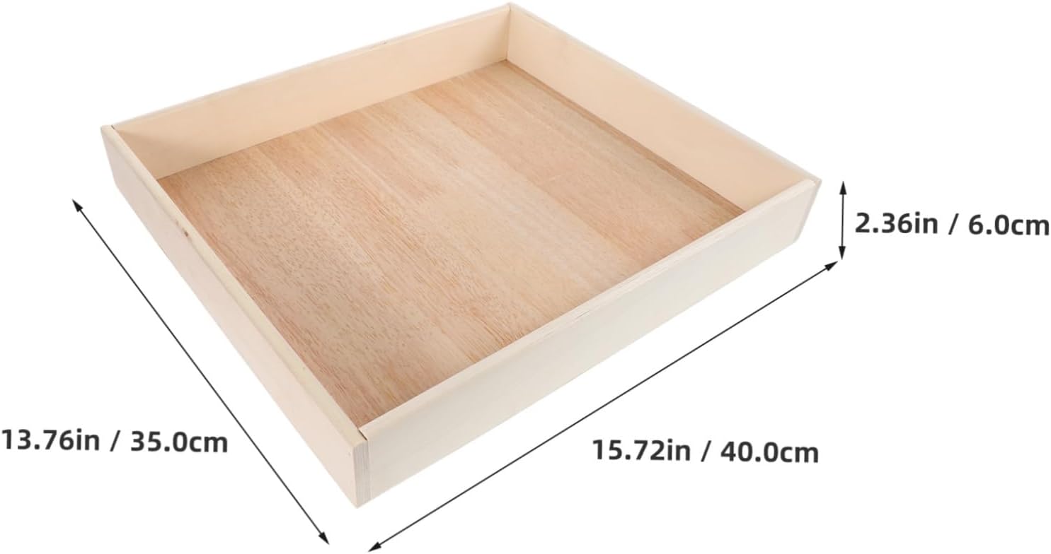 KICHOUSE Mini Square Sandbox for Boys and Girls Sand Play Tray Boy Girl Sand Storage Container Compatible Sandbox Accessories Fun and Engaging Play