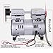 110V Oil-less Silent Air Pump, 550W Power 1700RPM Air Compressor Head with 4 Rubber Foot Pads, All Copper Motor Small Diaphragm Mute Pump