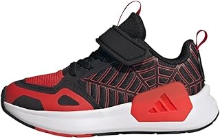 حذاء الجري اديداس اكس بتصميم شخصية سبايدرمان من مارفل للأطفال من الجنسين من اديداس