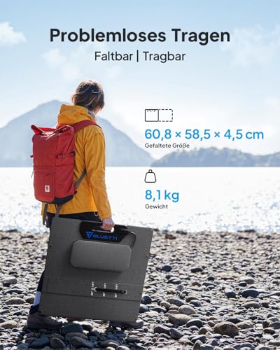 BLUETTI Solar Generator Elite 200 V2 (2025 New) with 200W Solar Panel Included, 2073.6Wh Portable Power Station w/ 2 2600W AC Outlets, 17-Year Lifespan LFP Emergency Power for Camping, Power Outages - 9