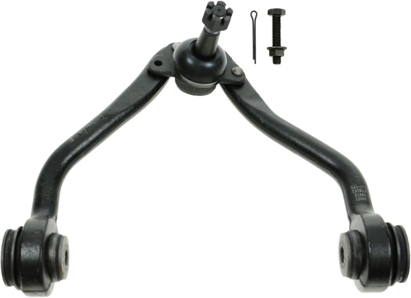 Front Upper Driver and Passenger Side Control Arm and Ball Joint Set 2 Piece Compatible with 96-99 Chevrolet Tahoe 4WD Diesel 92-99 K2500 Suburban 88-00 GMC K3500 96-97 Yukon 4WD Diesel