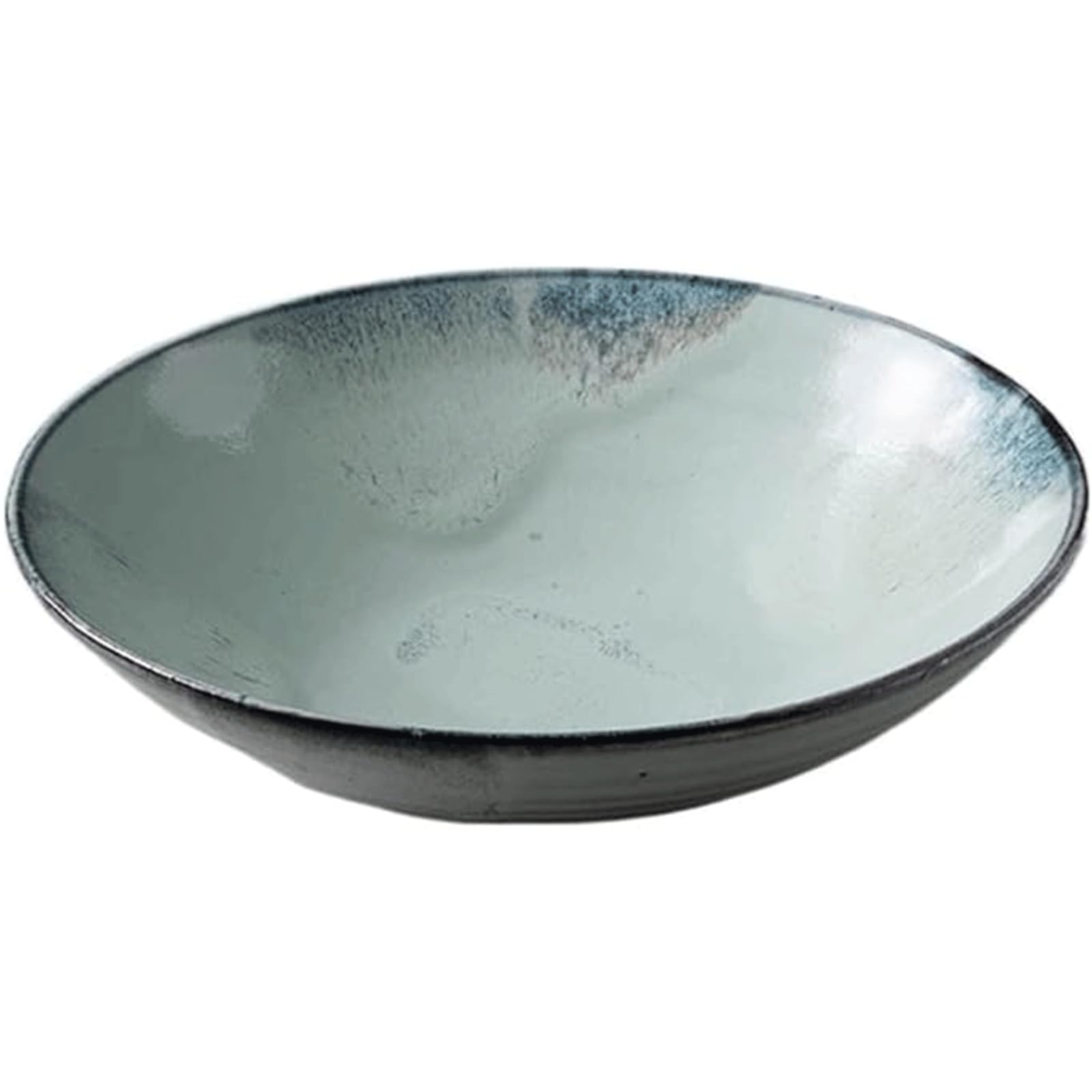 XDAWQP Ceramic Salad Bowl Large Capacity Soup Bowl Ramen Bowl Dishwasher & Microwave Safe Kitchen Bowl for Fruits/Vegetables/Pasta，1pack