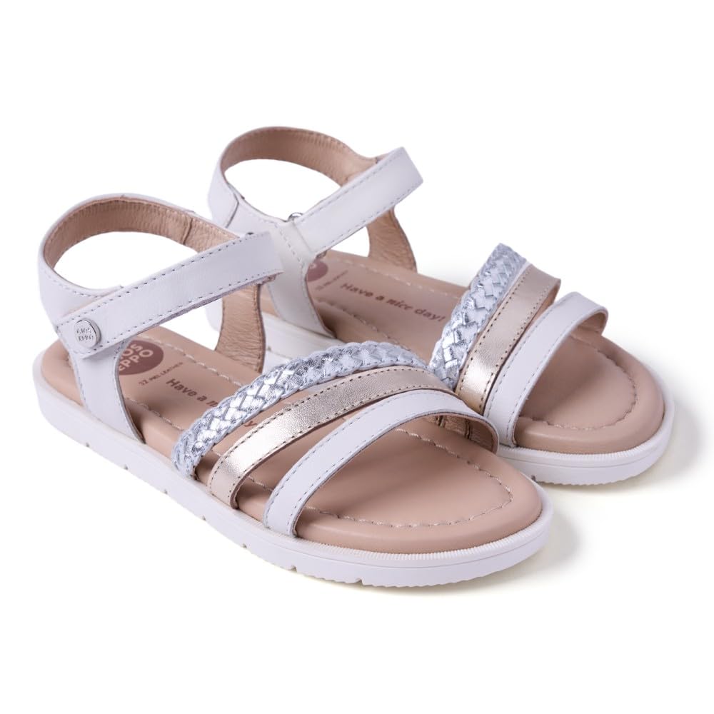 GIOSEPPO Boy's Girl's Bukoba Adjustable Strap, White, 12 UK Child