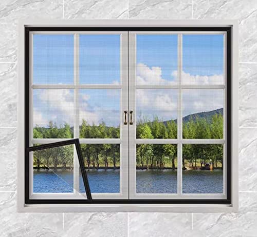 Reviews de Kits de instalación al mejor precio. 45 110x145cm,Malla Mosquitera para Ventana, Alta Transparencia, Lavable Pantalla de Ventanas Autoadhesiva con Kits de Instalación