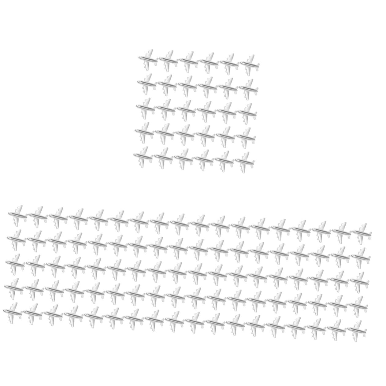 NUOBESTY 4 Set Spilla Per Aereo Puntine Da Viaggio Puntine Da Disegno Dell'aereo Fermacarte Aereo Puntine Da Disegno Del Bollettino Puntine Da Disegno in Metallo Ago in Acciaio 30 Pezzi * 4