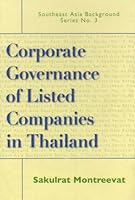 Corporate Governance of Listed Companies in Thailand 9812302662 Book Cover